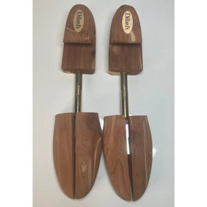 Dilliard's Rochester Cedar Wood Shoe Trees - Pair Men's Large - Luxury Shoe Care
